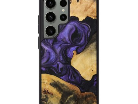 Galaxy S24 Ultra Wood+Resin Phone Case - Asia (Purple, 713720) Online now