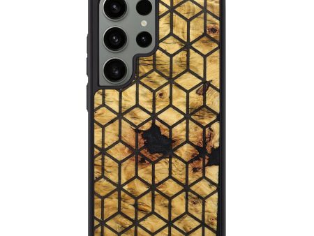 Galaxy S24 Ultra Wood+Resin Phone Case - Alan (Pattern, 715258) on Sale