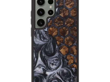 Galaxy S23 Ultra Wood+Resin Phone Case - Danielle (Pattern, 711571) Online Hot Sale