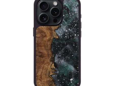 iPhone 15 Pro Wood+Resin Phone Case - Amber (Cosmos, 713778) Sale