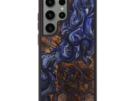 Galaxy S23 Ultra Wood+Resin Phone Case - Gale (Pattern, 713701) Sale