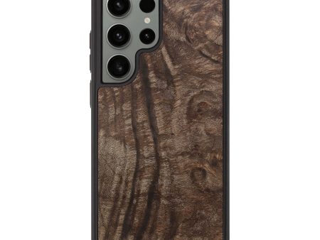 Galaxy S23 Ultra Wood+Resin Phone Case - Krista (Wood Burl, 715160) For Cheap