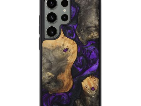 Galaxy S24 Ultra Wood+Resin Phone Case - Rudolph (Purple, 713905) Sale