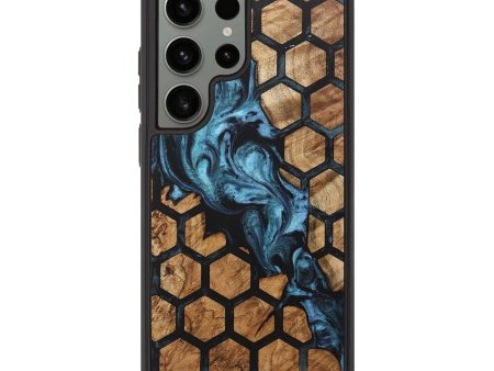 Galaxy S23 Ultra Wood+Resin Phone Case - Isaiah (Pattern, 715568) Online Sale