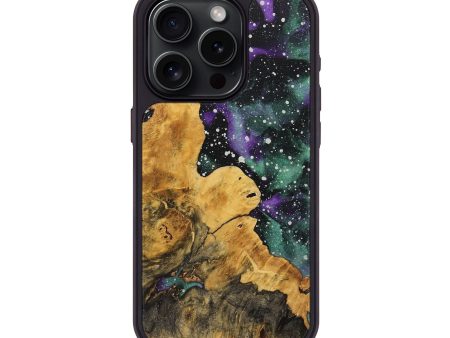 iPhone 15 Pro Wood+Resin Phone Case - Avery (Cosmos, 713834) Online Hot Sale