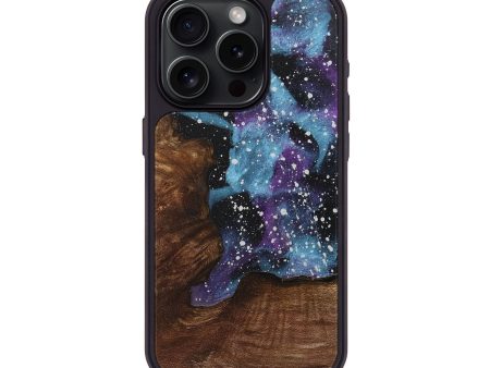 iPhone 15 Pro Wood+Resin Phone Case - Journee (Cosmos, 715262) For Discount