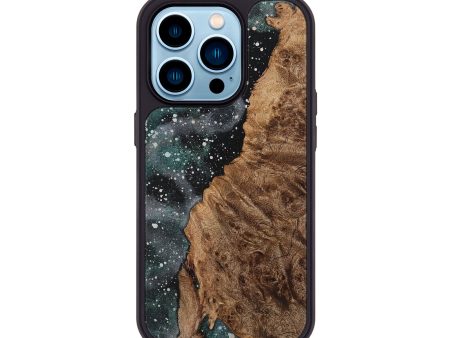 iPhone 14 Pro Wood+Resin Phone Case - Amara (Cosmos, 711440) Supply