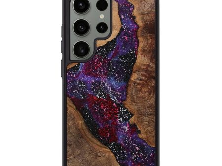 Galaxy S24 Ultra Wood+Resin Phone Case - Avery (Cosmos, 712701) on Sale