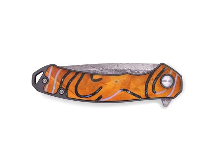 EDC Wood+Resin Pocket Knife - Alicia (Pattern, 712737) Online