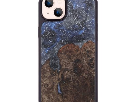 iPhone 14 Plus Wood+Resin Phone Case - Charlie (Cosmos, 715970) Fashion