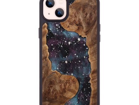 iPhone 14 Plus Wood+Resin Phone Case - Ari (Cosmos, 712444) Online now