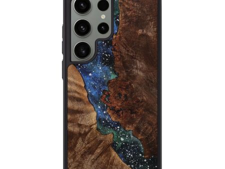 Galaxy S24 Ultra Wood+Resin Phone Case - Chelsie (Cosmos, 713474) Discount