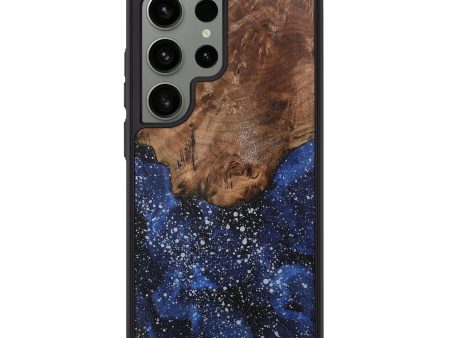 Galaxy S24 Ultra Wood+Resin Phone Case - Brandon (Cosmos, 715706) Online Sale