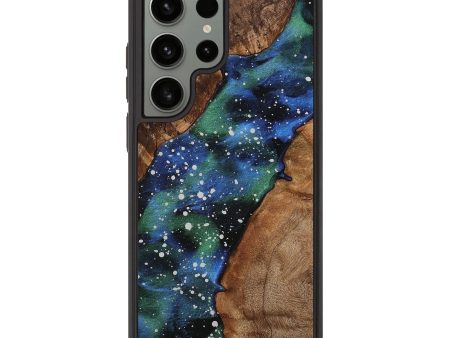 Galaxy S23 Ultra Wood+Resin Phone Case - Andrew (Cosmos, 712409) Cheap