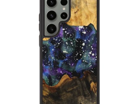 Galaxy S23 Ultra Wood+Resin Phone Case - Joni (Cosmos, 714635) Online Sale