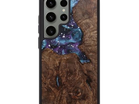 Galaxy S24 Ultra Wood+Resin Phone Case - Addisyn (Cosmos, 715263) Discount