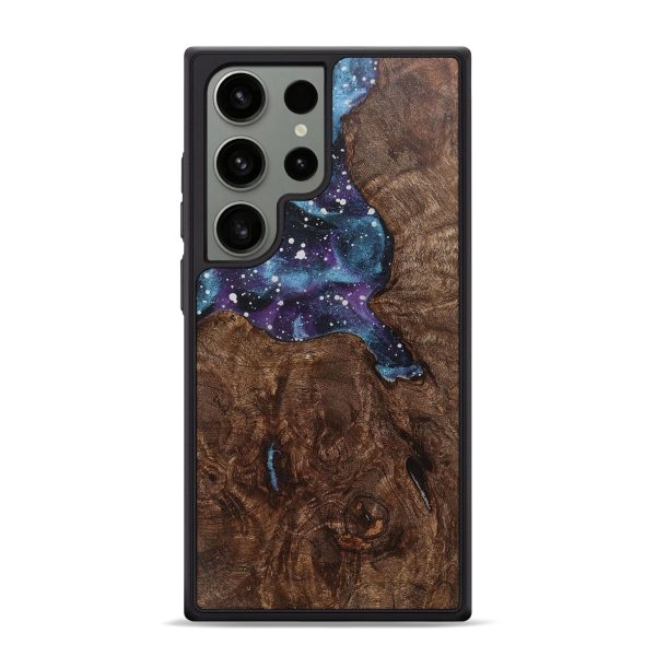 Galaxy S24 Ultra Wood+Resin Phone Case - Addisyn (Cosmos, 715263) Discount