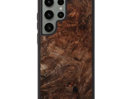 Galaxy S23 Ultra Wood+Resin Phone Case - Clinton (Wood Burl, 713009) Online