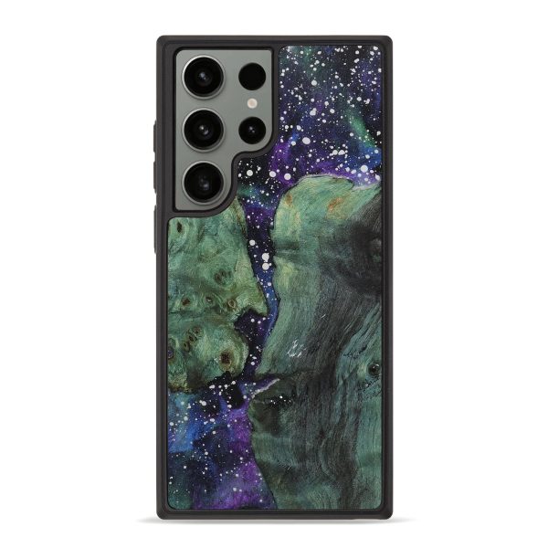 Galaxy S23 Ultra Wood+Resin Phone Case - Kiana (Cosmos, 714636) Online