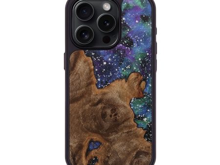 iPhone 15 Pro Wood+Resin Phone Case - Lincoln (Cosmos, 715284) Online Sale