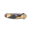 EDC Wood+Resin Pocket Knife - Gordon (Black & White, 715871) Sale