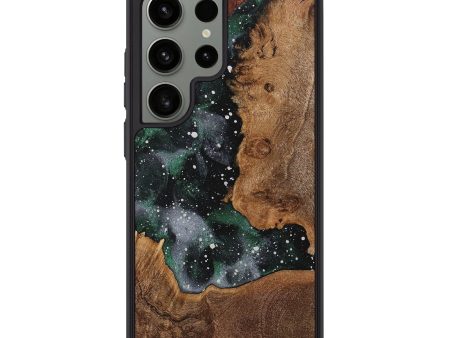 Galaxy S24 Ultra Wood+Resin Phone Case - Wendi (Cosmos, 715014) For Cheap