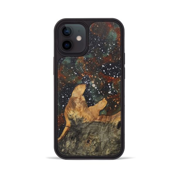 iPhone 12 Wood+Resin Phone Case - Jazmin (Cosmos, 715990) Online Hot Sale