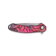 EDC Wood+Resin Pocket Knife - Evelyn (Pattern, 712735) For Sale