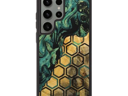 Galaxy S23 Ultra Wood+Resin Phone Case - Xavier (Pattern, 712672) Hot on Sale