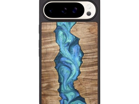 Pixel 9 Pro XL Wood+Resin Phone Case - Ariel (Blue, 716037) Online Sale