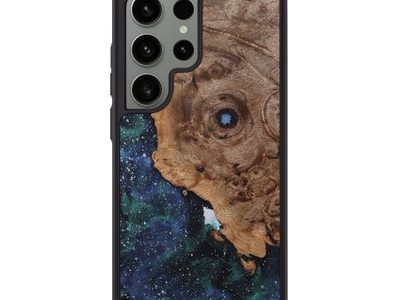 Galaxy S24 Ultra Wood+Resin Phone Case - Tristen (Cosmos, 715696) Sale