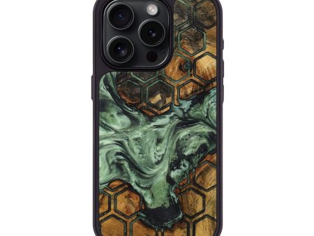 iPhone 15 Pro Wood+Resin Phone Case - Brian (Pattern, 713435) For Cheap