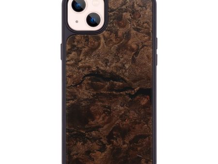 iPhone 14 Plus Wood+Resin Phone Case - Angie (Wood Burl, 712223) Supply