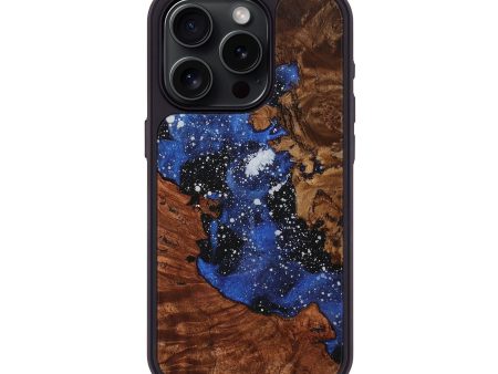 iPhone 15 Pro Wood+Resin Phone Case - Brynlee (Cosmos, 712915) Discount