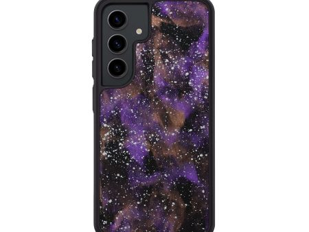 Galaxy S24 Wood+Resin Phone Case - Leticia (Cosmos, 712853) Discount