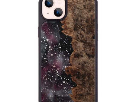 iPhone 14 Plus Wood+Resin Phone Case - Alan (Cosmos, 710920) Hot on Sale