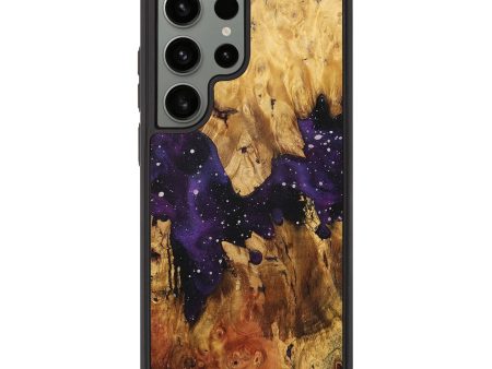 Galaxy S23 Ultra Wood+Resin Phone Case - Reid (Cosmos, 712110) For Cheap