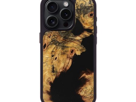 iPhone 15 Pro Wood+Resin Phone Case - Arlo (Wood Burl, 710756) For Discount