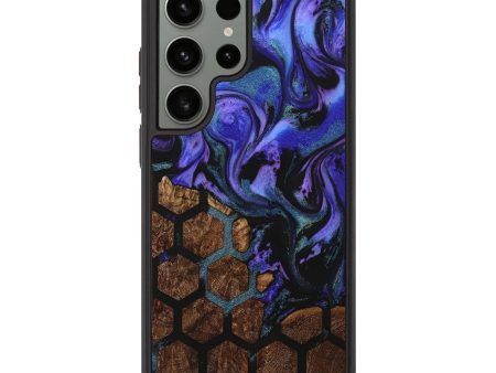 Galaxy S23 Ultra Wood+Resin Phone Case - Erik (Pattern, 713106) Sale