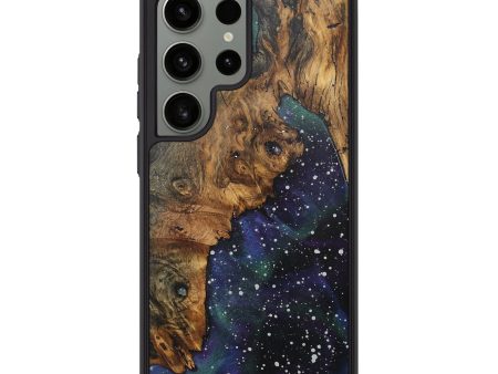 Galaxy S24 Ultra Wood+Resin Phone Case - Shelly (Cosmos, 713683) For Sale