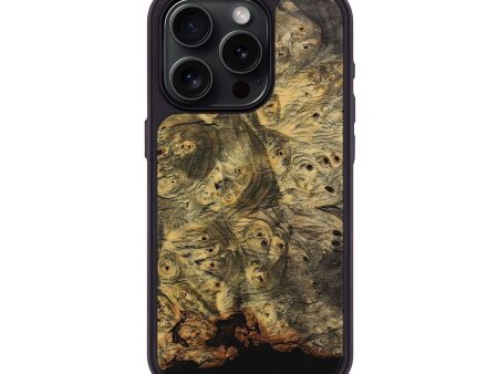 iPhone 15 Pro Wood+Resin Phone Case - Alta (Wood Burl, 710774) For Discount