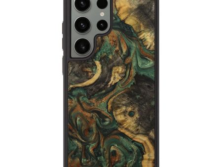 Galaxy S23 Ultra Wood+Resin Phone Case - Horace (Pattern, 711397) For Sale