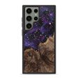 Galaxy S23 Ultra Wood+Resin Phone Case - Nyla (Cosmos, 712115) For Sale