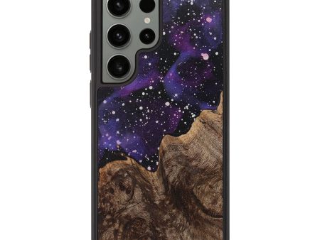 Galaxy S23 Ultra Wood+Resin Phone Case - Nyla (Cosmos, 712115) For Sale