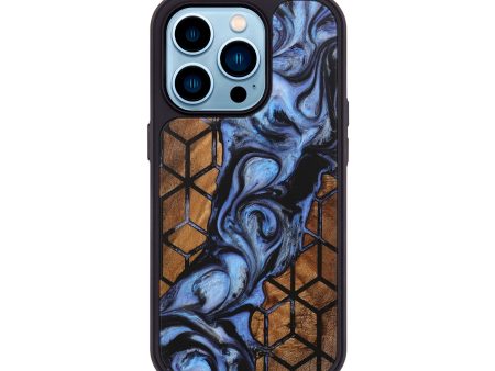 iPhone 14 Pro Wood+Resin Phone Case - Adele (Pattern, 712036) Sale