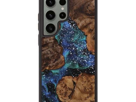 Galaxy S23 Ultra Wood+Resin Phone Case - Isiah (Cosmos, 712807) Discount