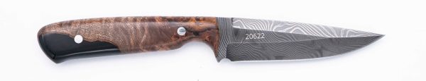 Carved Damascus Field Knife #20622 Hot on Sale