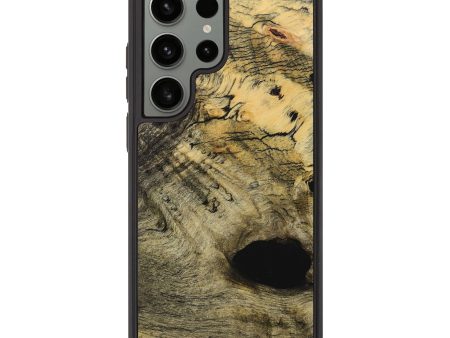 Galaxy S23 Ultra Wood+Resin Phone Case - Sonja (Wood Burl, 711651) Fashion