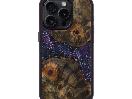 iPhone 15 Pro Wood+Resin Phone Case - Samara (Cosmos, 712858) Online Sale