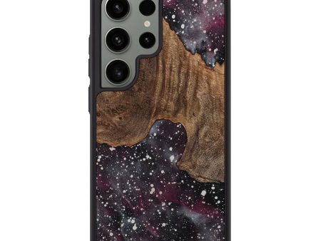 Galaxy S24 Ultra Wood+Resin Phone Case - Tameka (Cosmos, 710933) Hot on Sale